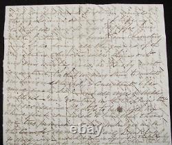 CIVIL War Port Royal South Carolina New York Officer Letter 1863