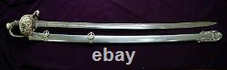 CIVIL War Presentation Grade M 1850 Staff & Field Officer Sword W Eagle Quillon