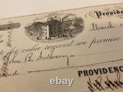 CIVIL War Providence Ri Tool Company Armory5 Items Shipping Receipts 1858 1863
