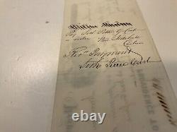 CIVIL War Providence Ri Tool Company Armory5 Items Shipping Receipts 1858 1863