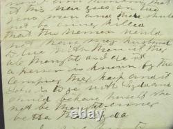 CIVIL War Scandalous Women Vermont Soldier Letter 1864
