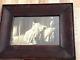 CIVIL War Scene In Antique Oak Frame 13 X 16 Early 1900's