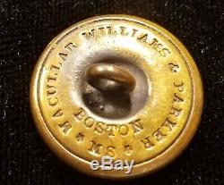 CIVIL War School Button Virginia Military Institute Albert# Su-408-ty Rare Back