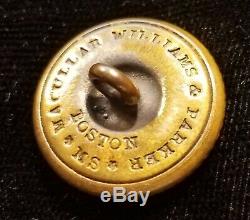 CIVIL War School Button Virginia Military Institute Albert# Su-408-ty Rare Back