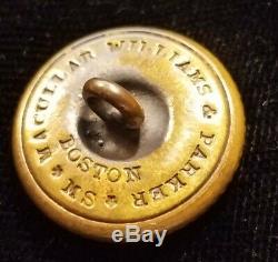 CIVIL War School Button Virginia Military Institute Albert# Su-408-ty Rare Back