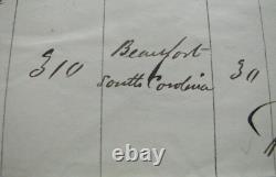 CIVIL War Signal Corp Pioneer Colonel Henry Taft Beaufort South Carolina 1862