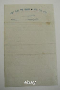 CIVIL War Soldier Letter Baltimore Harbor Hospital 126th New York Illus