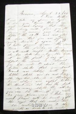CIVIL War Soldier Letter Died At Andersonville Prison Georgia 2nd Nyha