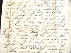 CIVIL War Soldier Letter Died At Andersonville Prison Georgia 2nd Nyha