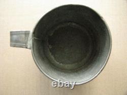 CIVIL War Soldier Tin Mess Cup