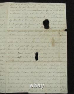 CIVIL War South Carolina Confederate Letter Morris Island 1861
