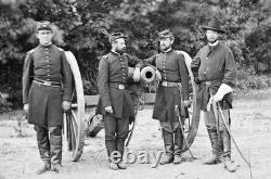 CIVIL War U. S. Artillery Captain's Shoulder Straps Matched Pair