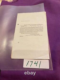CIVIL War Union Armies Mustered Out July 1865 General Canby Order New Orleans