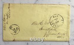 CIVIL War Union Letter 80th Ohio Vols. Detailing Death Of General Mcpherson 1864