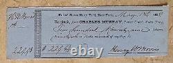 CIVIL War Union Navy Commodore Henry White Morris Autograph (uss Pensacola)