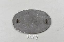 CIVIL War Us Oval Box Plate Non Dug