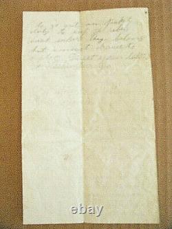 CIVIL War Vermont Soldier Letter Killed At Gettysburg