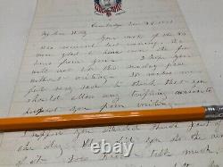 CIVIL War West Point Two Letter From Mother 1861 & 62 William R Livermore @1821