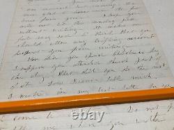 CIVIL War West Point Two Letter From Mother 1861 & 62 William R Livermore @1821