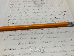 CIVIL War West Point Two Letter From Mother 1861 & 62 William R Livermore @1821