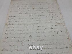 CIVIL War West Point Two Letter From Mother 1861 & 62 William R Livermore @1821