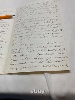CIVIL War West Point Two Letter From Mother 1861 & 62 William R Livermore @1821
