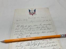 CIVIL War West Point Two Letter From Mother 1861 & 62 William R Livermore @1821