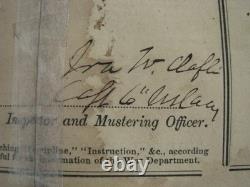CIVIL War West Virginia 6th Us Cavalry Muster Roll Charlestown 1864