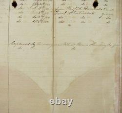 CIVIL War West Virginia 6th Us Cavalry Muster Roll Charlestown 1864