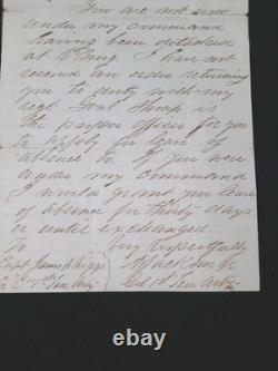 CONFEDERATE CIVIL WAR LETTER Andrew Jackson Grandson, 1st TENNESSEE ARTILLERY