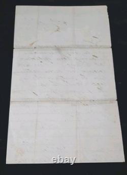 CONFEDERATE CIVIL WAR LETTER Andrew Jackson Grandson, 1st TENNESSEE ARTILLERY