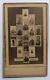Ca. 1865 CIVIL WAR ERA CDV COLLAGE of PORTRAIT s UNION OFFICER MARTYR s ANTHONY