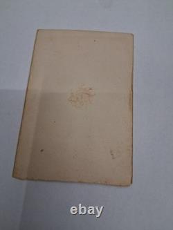 Carte de Visite of armed cavalry soldier