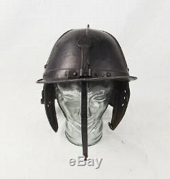 Circa 1650 Dutch/German English Civil War Period Zischagee Lobster Helmet