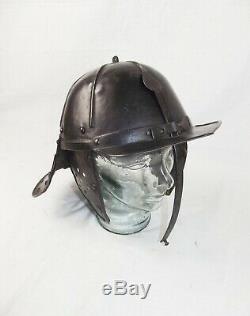 Circa 1650 Dutch/German English Civil War Period Zischagee Lobster Helmet