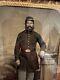 Civil War 1/4 US Artillery Musician Tintype Photo