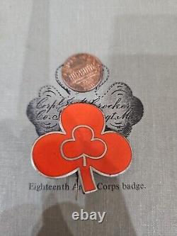 Civil War 2nd Corps 1st Division Badge