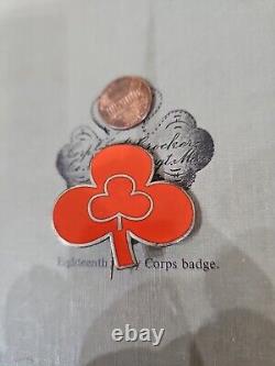 Civil War 2nd Corps 1st Division Badge