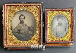 Civil War 6th Plate Tintype Tennessee Confederate Soldier 9th Plate Ambrotype