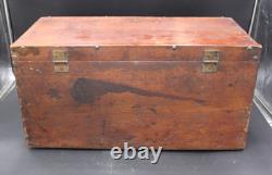 Civil War 89th O. V. I. Soldier's Camp Chest Box ID'd Wm Thomas
