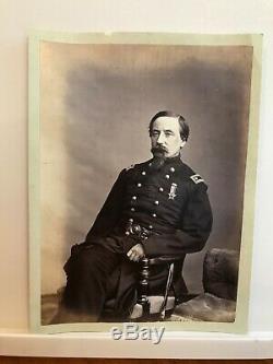 Civil War Albumen Lt. Col. Arthur C. Ducat, 12th Illinois
