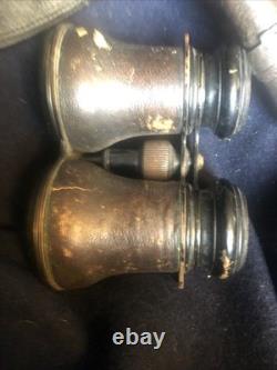 Civil War Antique Field Glasses Binoculars OLD / Orig. Union army CSA