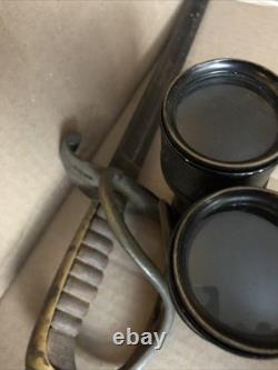 Civil War Antique Field Glasses Binoculars larger Sized Orig Union CSA