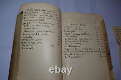 Civil War Antique Handwritten Notes Information Unique Historical Notebook