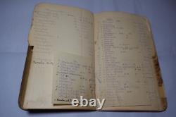 Civil War Antique Handwritten Notes Information Unique Historical Notebook
