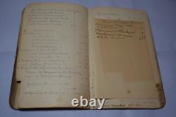 Civil War Antique Handwritten Notes Information Unique Historical Notebook