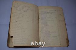 Civil War Antique Handwritten Notes Information Unique Historical Notebook