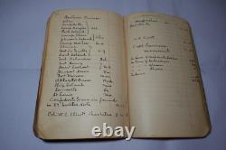 Civil War Antique Handwritten Notes Information Unique Historical Notebook