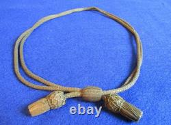 Civil War Antique Original Officers Hat Cord Military