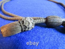 Civil War Antique Original Officers Hat Cord Military